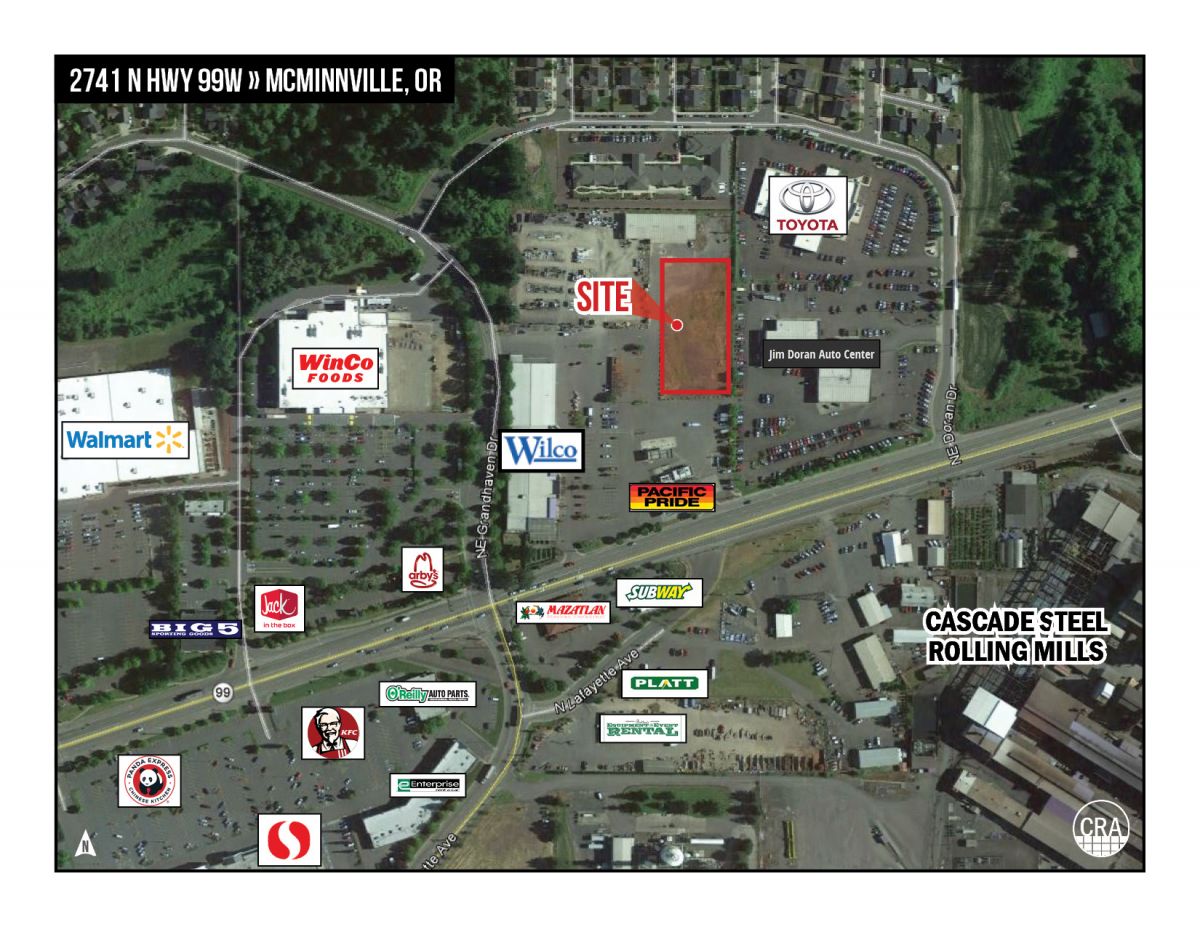 4 6 Commercial Acres For Sale In Mcminnville Oregon
