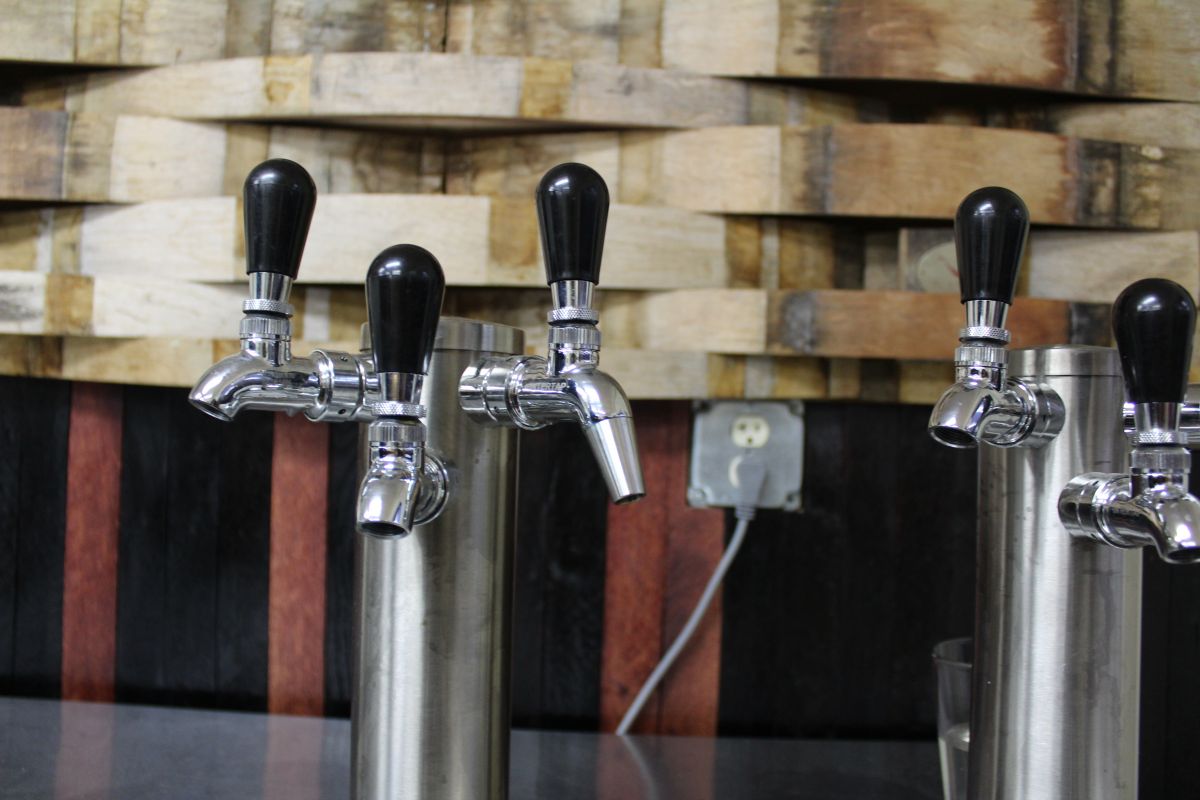 Taps at Bierly Brewing