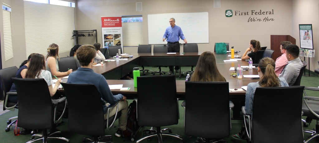 WORKS Interns learn about finance from local business leaders.