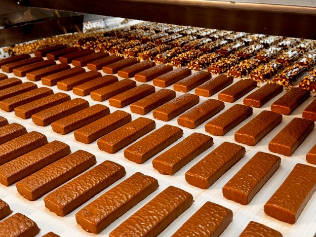 Snack bars being produced at EMPWR