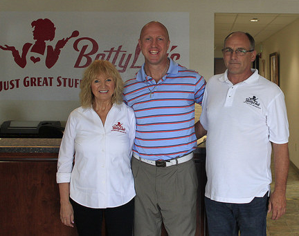 Betty Lou Carrier, John Sizemore, and Dale Santa