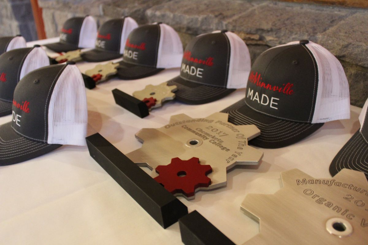 eCNC, inc. created custom awards for MEDP’s Annual Award Winners