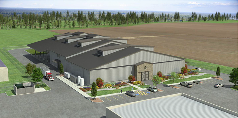 Jackson Family Wines McMinnville location rendering