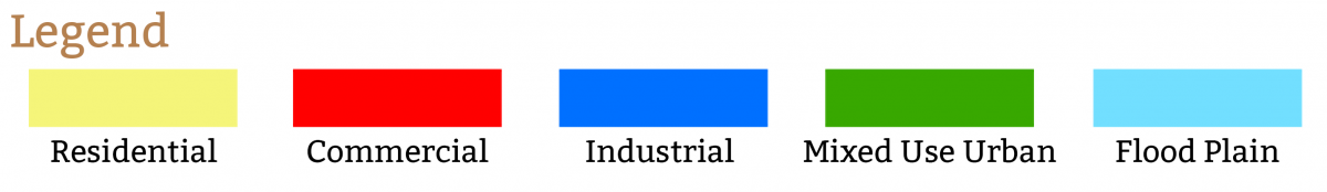Legend for Comprehensive Plan Map