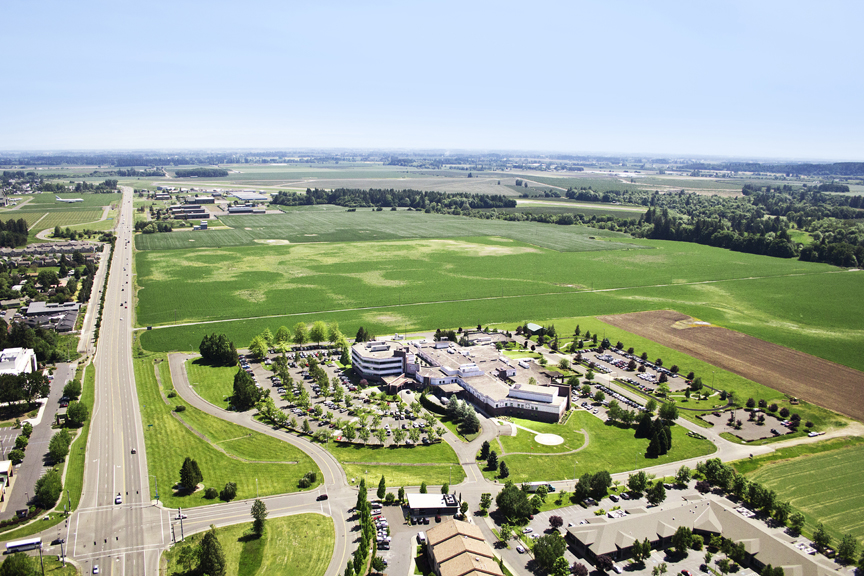 The future site of the McMinnville Innovation Campus