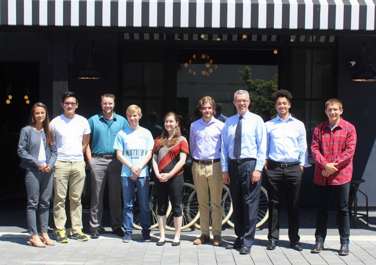 Building a Network: WORKS Interns learn about Finance from local business professionals at the Atticus Hotel