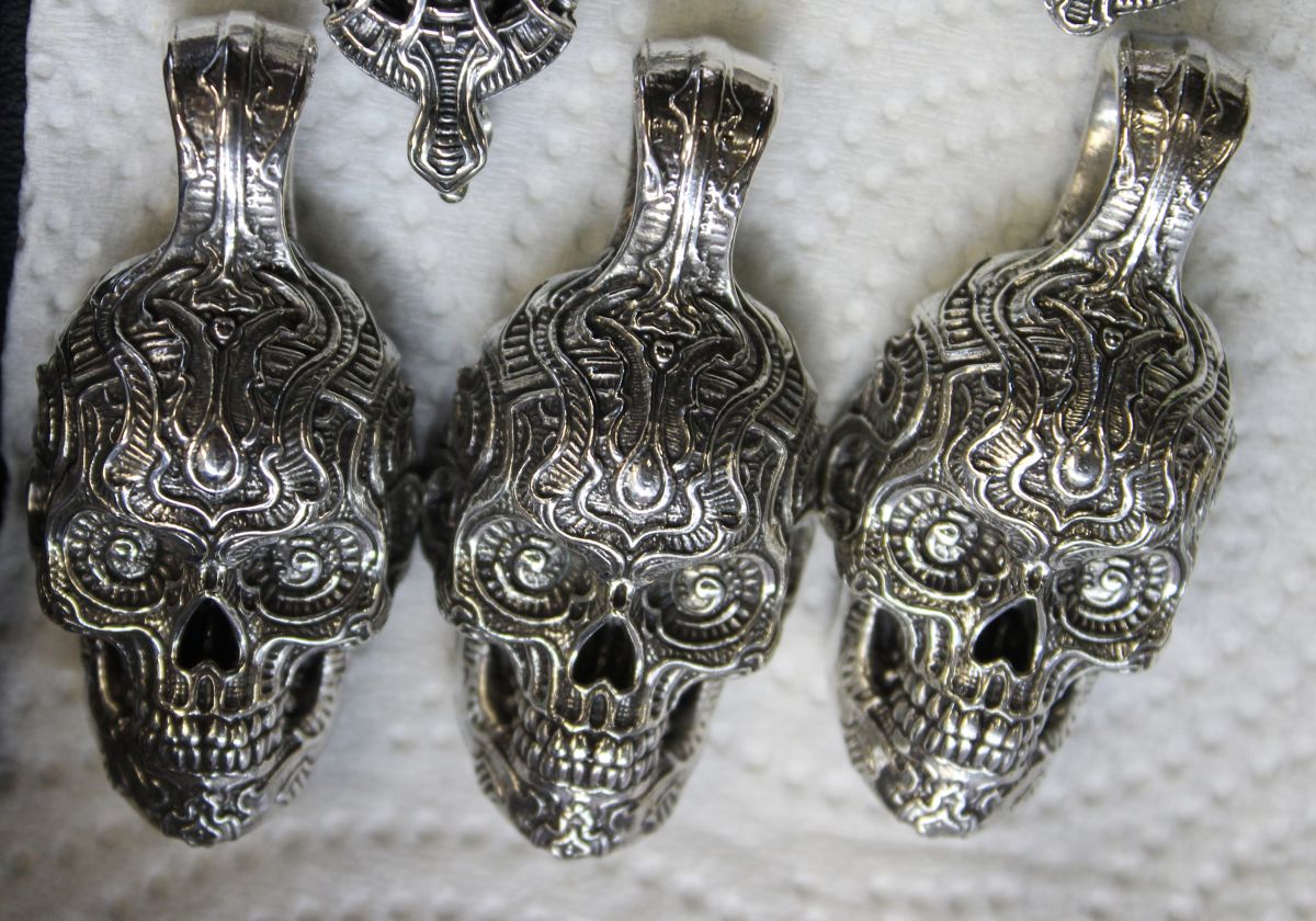 Pendants used in William Henry Jewelry